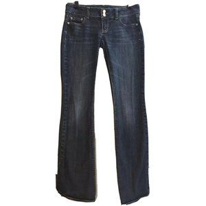American Eagle Women’s Blue Jeans Pants 4 Long Denim Stretch Casual  Length 36.5